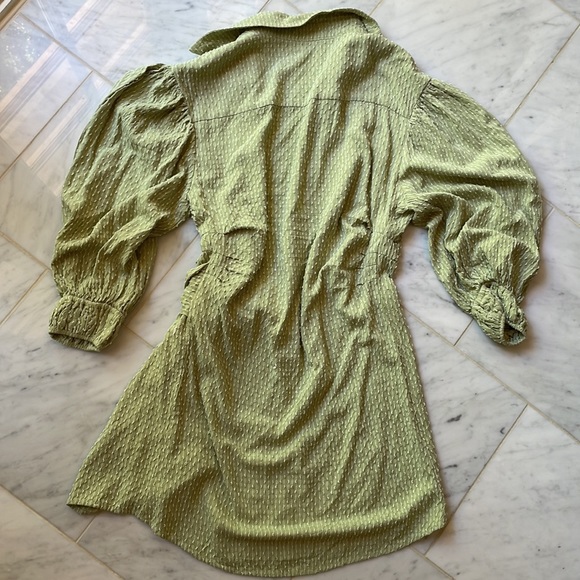 Ghospell (Asos) Green Wrap Dress, Large 💚💚 - Picture 6 of 6